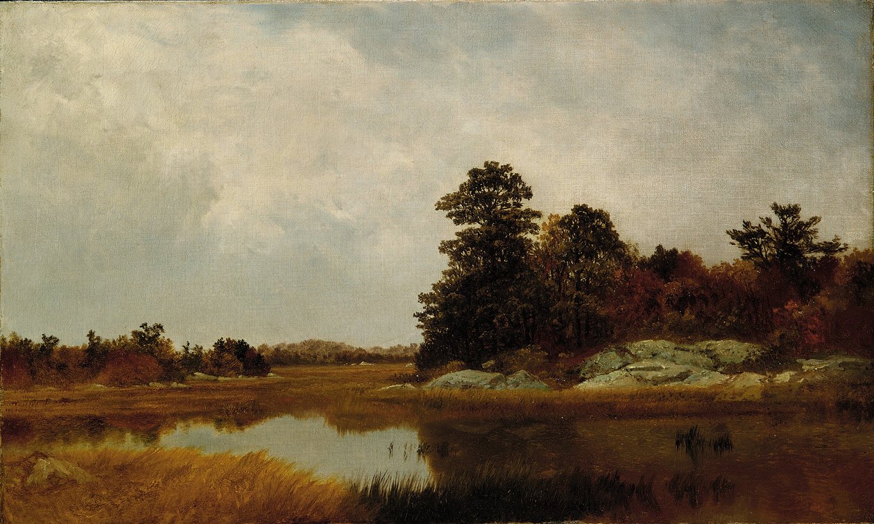 Październik na bagnach autorstwa John Frederick Kensett