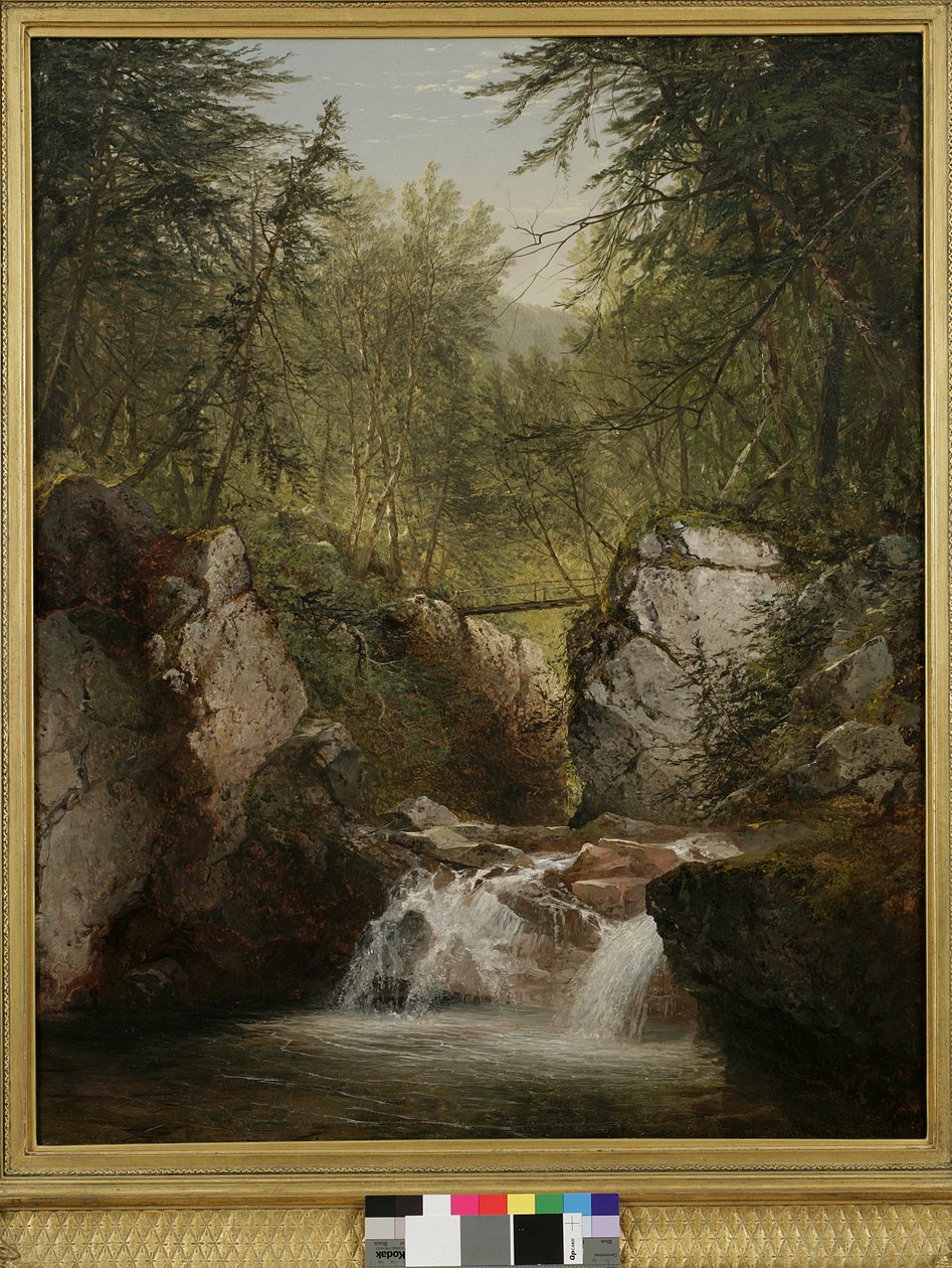 T. Bash-trucizna, 1855 autorstwa John Frederick Kensett