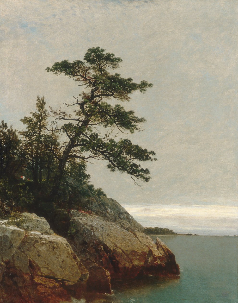 Stara sosna, Darien, Connecticut, 1872. autorstwa John Frederick Kensett