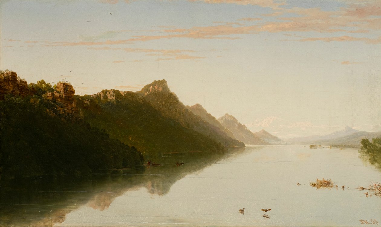 Widok na Górny Missisipi autorstwa John Frederick Kensett