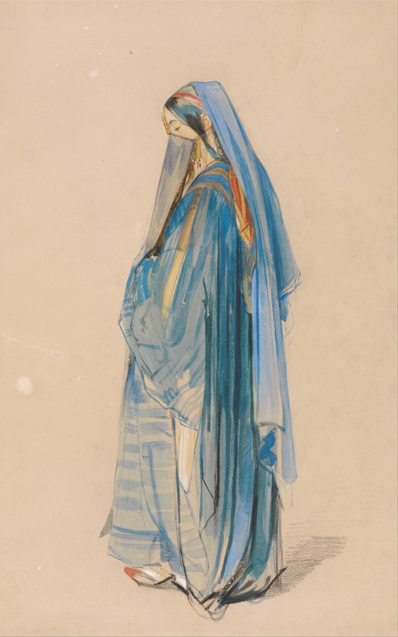Młoda turecka kobieta autorstwa John Frederick Lewis