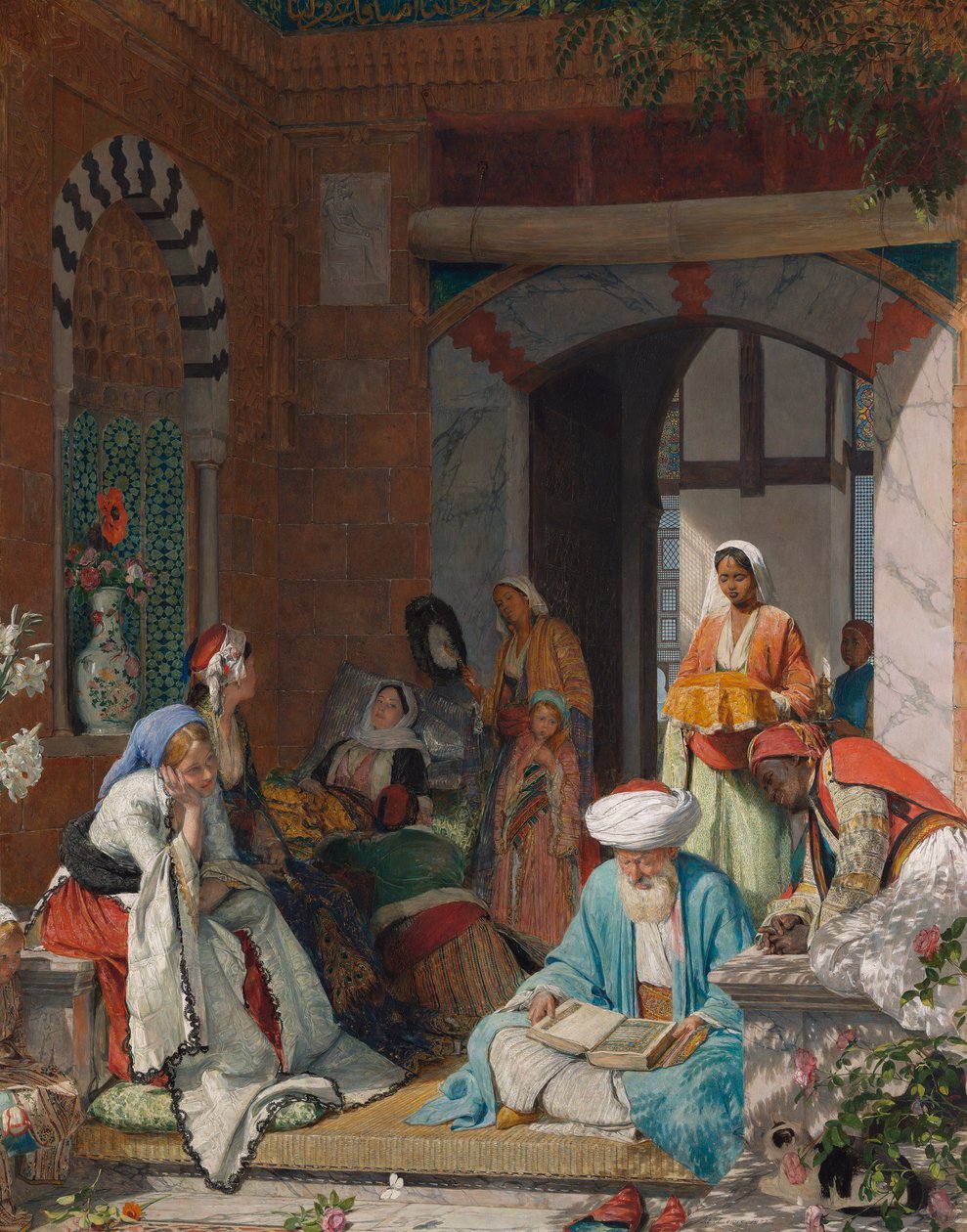 “E a Oração da Fé Salvará os Enfermos” polonês autorstwa John Frederick Lewis