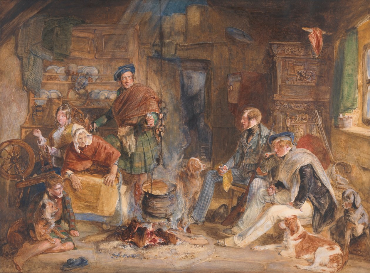 góralska gościnność autorstwa John Frederick Lewis