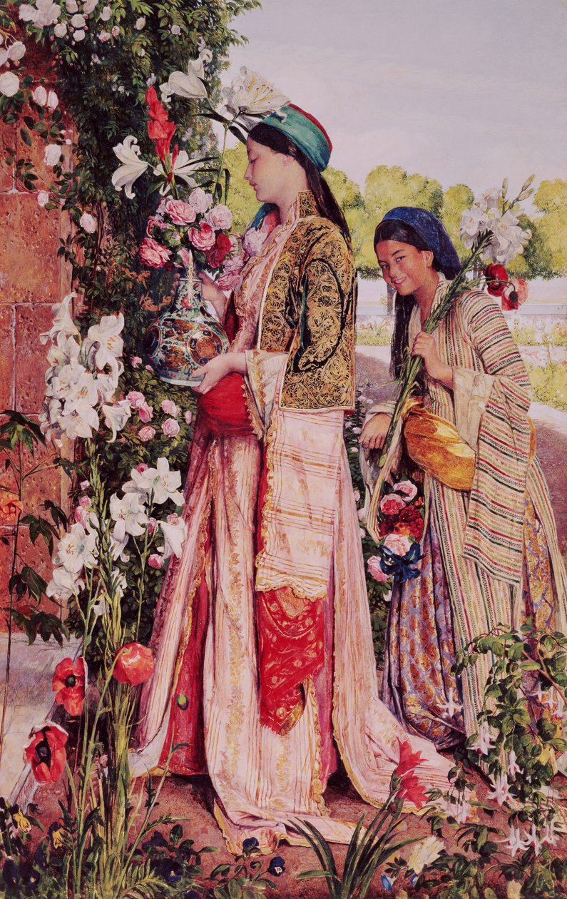 Lilia Złotego Wieku autorstwa John Frederick Lewis