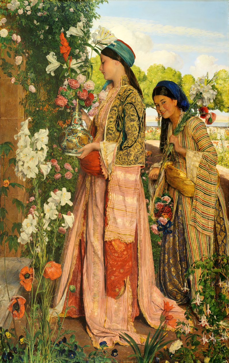 Złota Lilia, 1871. autorstwa John Frederick Lewis