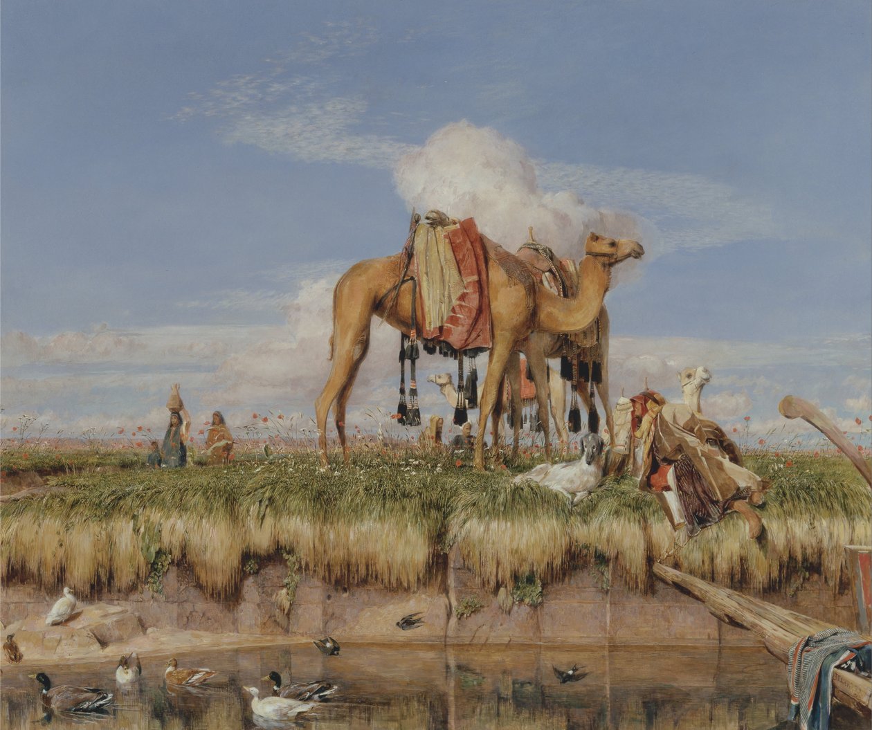 Na brzegach Nilu, Górny Egipt autorstwa John Frederick Lewis