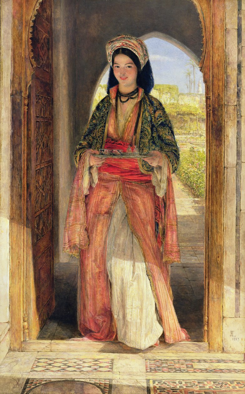 Nosiciel Kawy autorstwa John Frederick Lewis