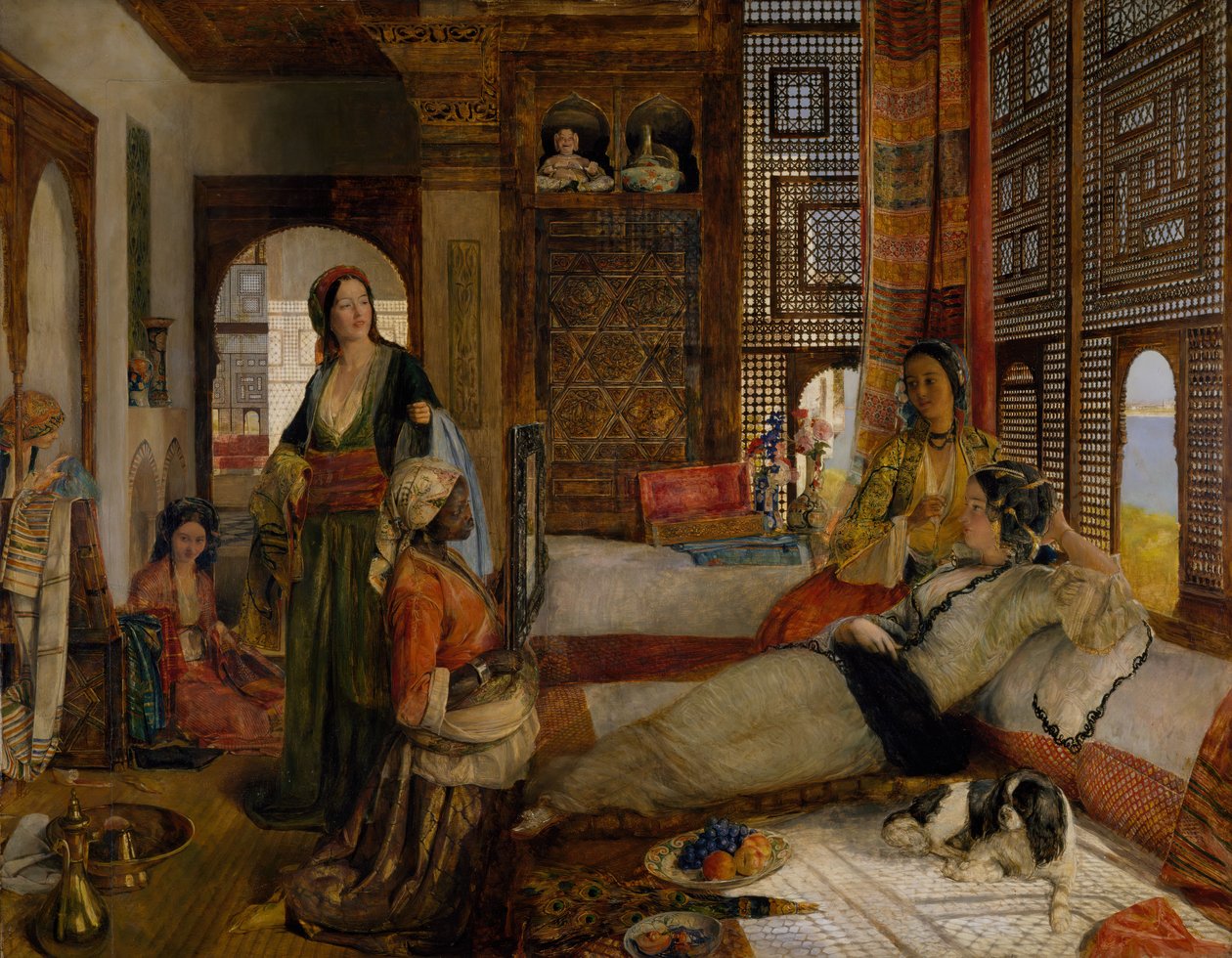 Harem, 1876. autorstwa John Frederick Lewis