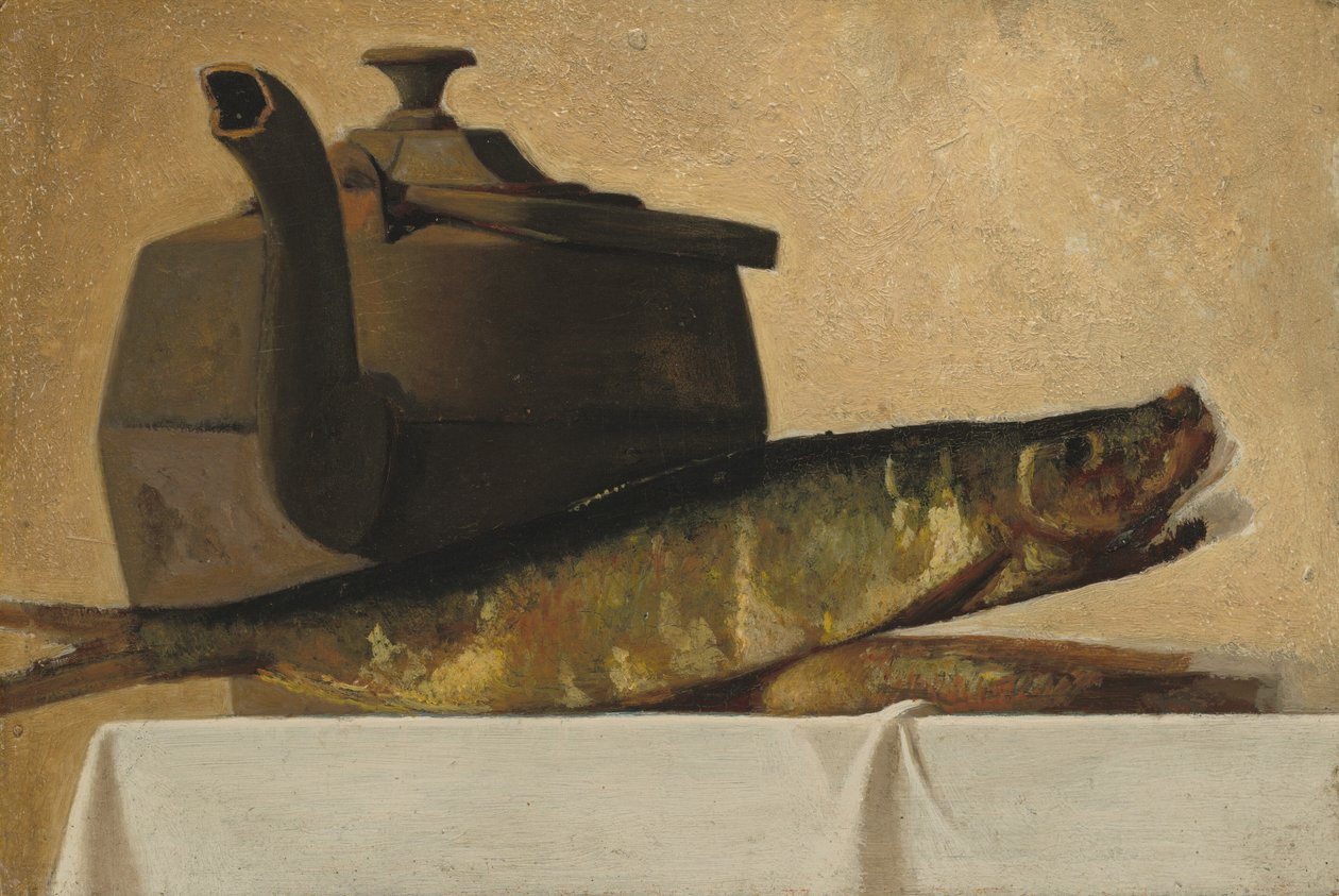 Śniadanie angielskie, ok. godz. 1890. autorstwa John Frederick Peto