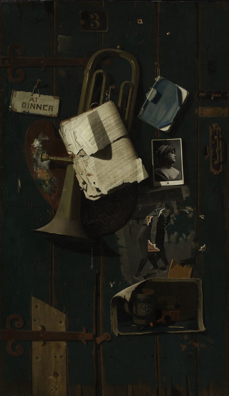 Zwykłe przedmioty w twórczym umyśle artystów, 1887 autorstwa John Frederick Peto