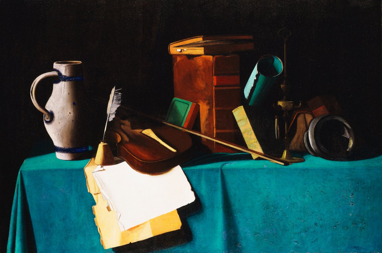 Blat ze Skrzypcami, autorstwa John Frederick Peto