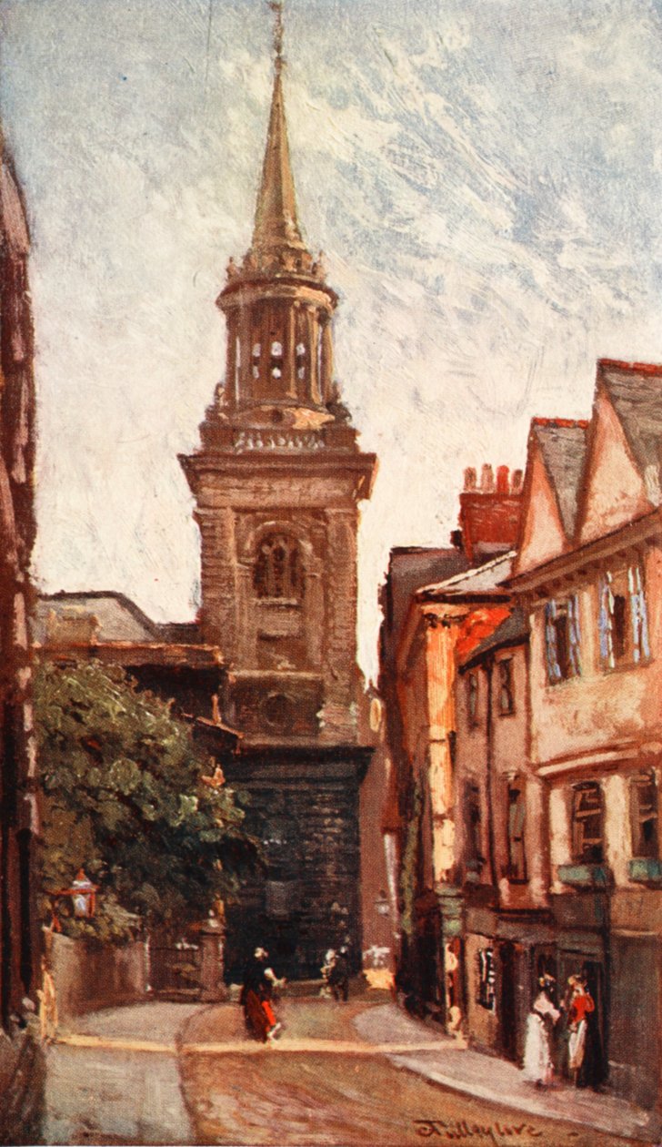 Kościół Wszystkich Świętych, od ulicy Turn, 1903 autorstwa John Fulleylove