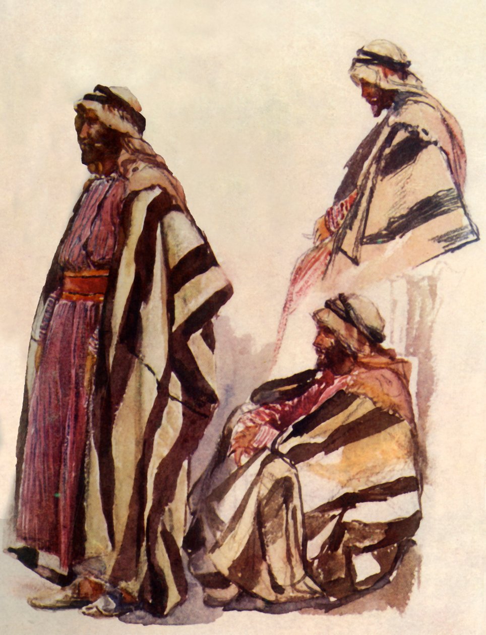 Fellah w historycznym stroju, 1902. autorstwa John Fulleylove