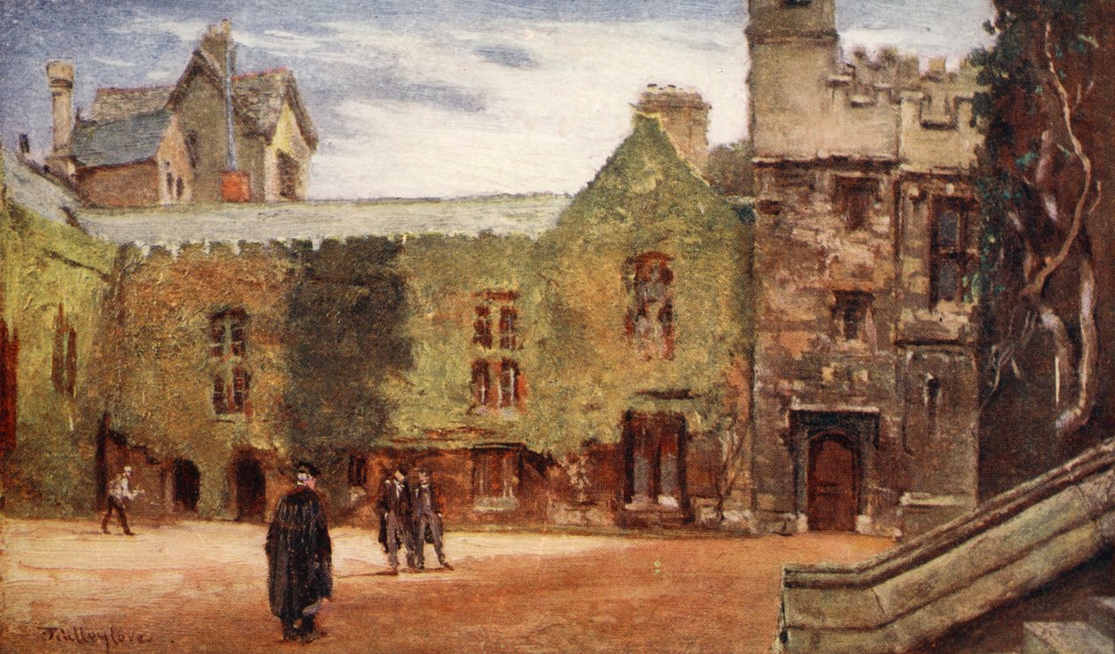 Merton College i St. Alban Hall, 1903 autorstwa John Fulleylove