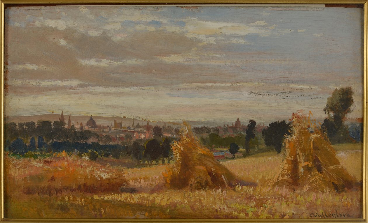 Oxford (olej na panelu) autorstwa John Fulleylove