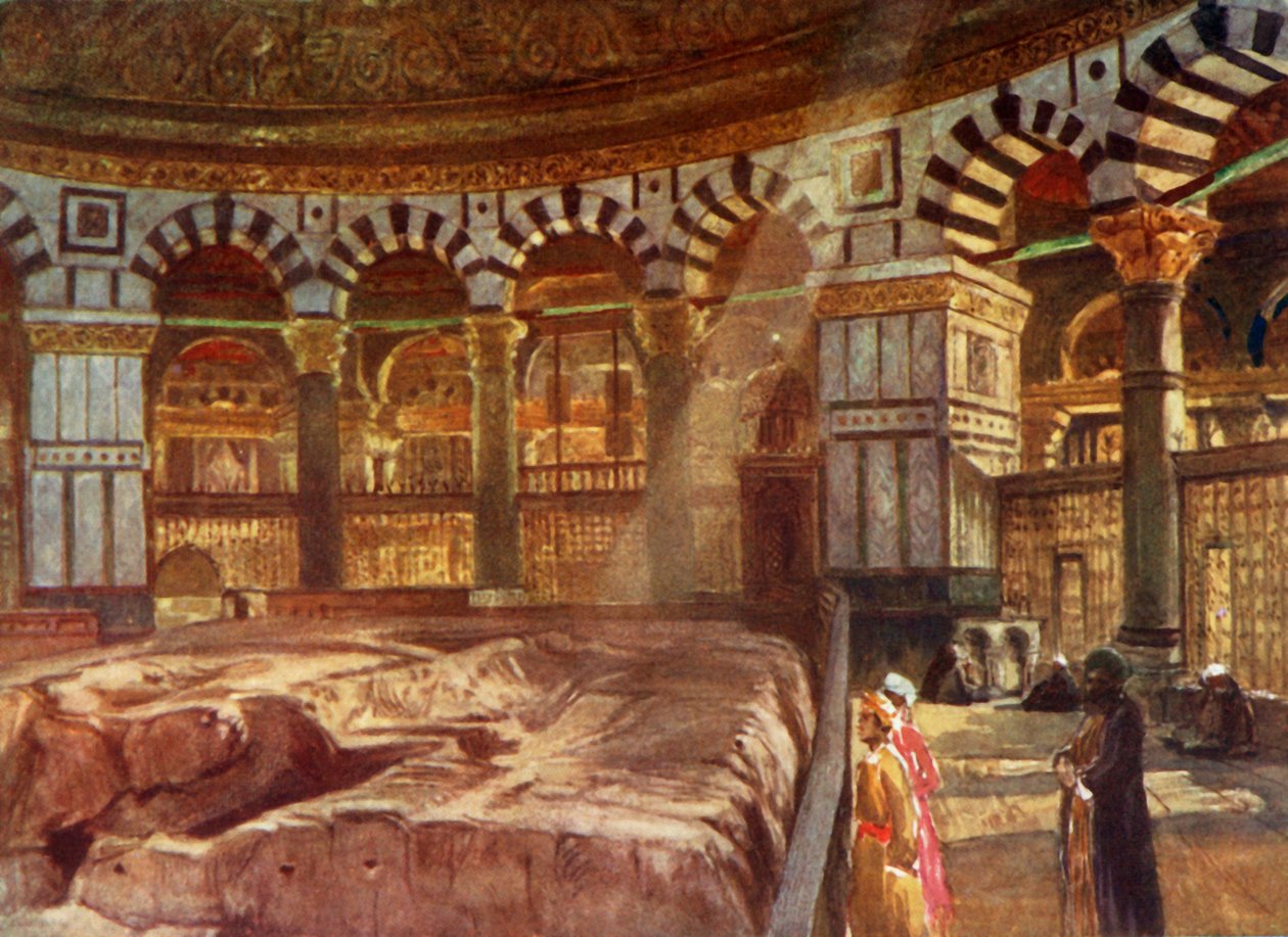 Święta Skała Pod Kopułą na Skale, 1902. autorstwa John Fulleylove