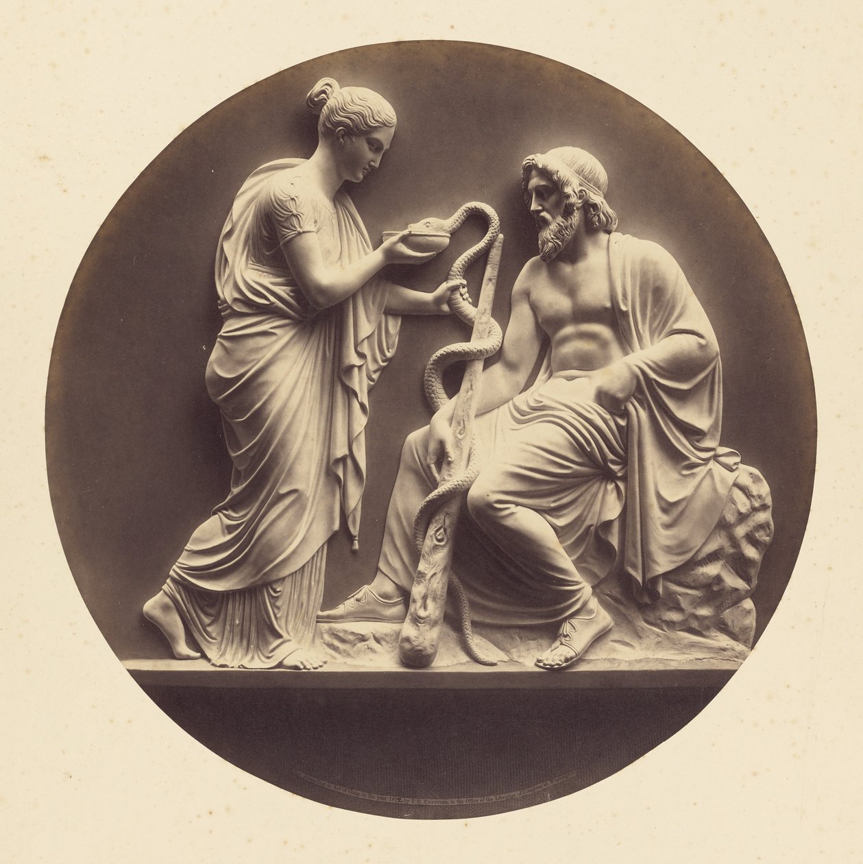 [Hygieia i Eskulap] autorstwa John G. Unnevehr