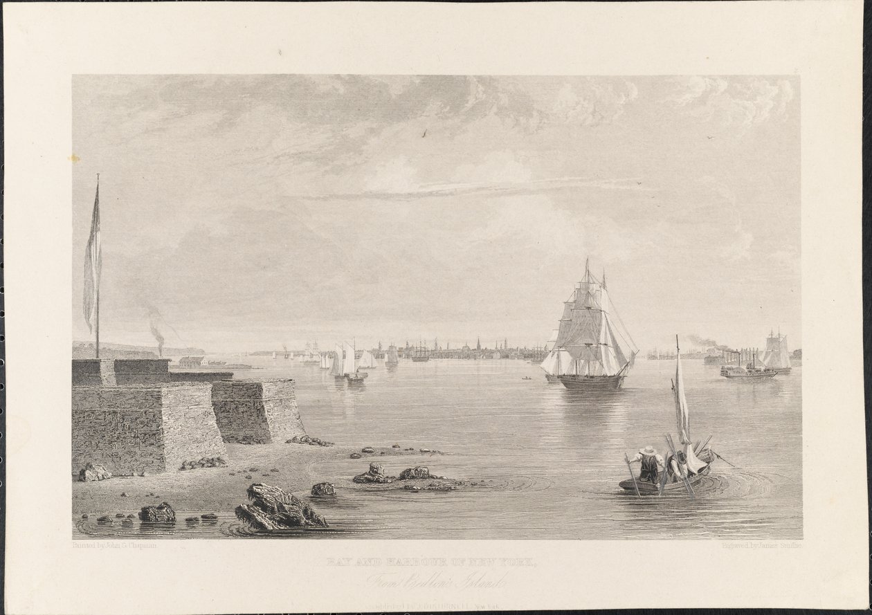 Bay and Harbor of New York z Bedlon