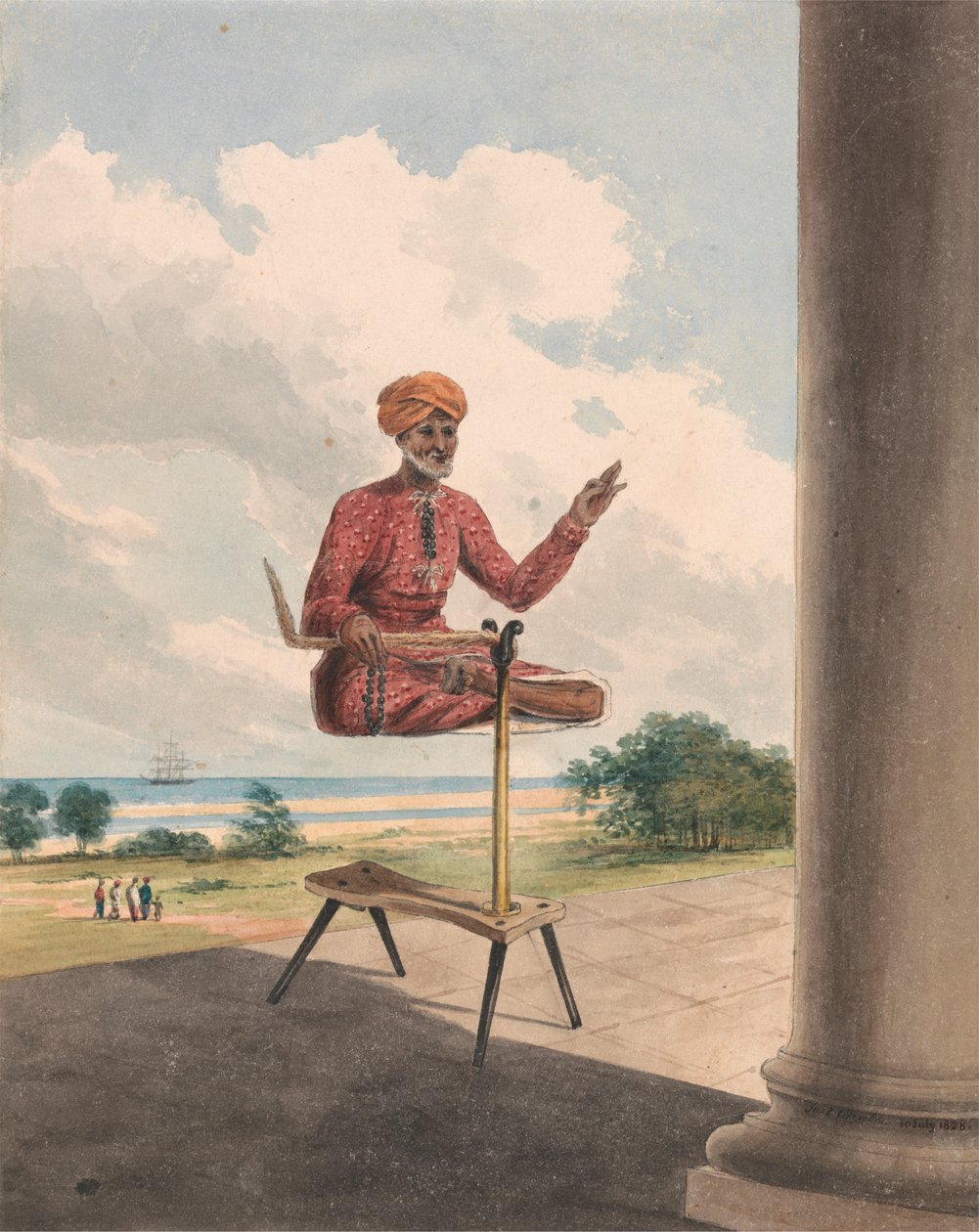 Lotnik, 10 lipca 1828 autorstwa John Gantz