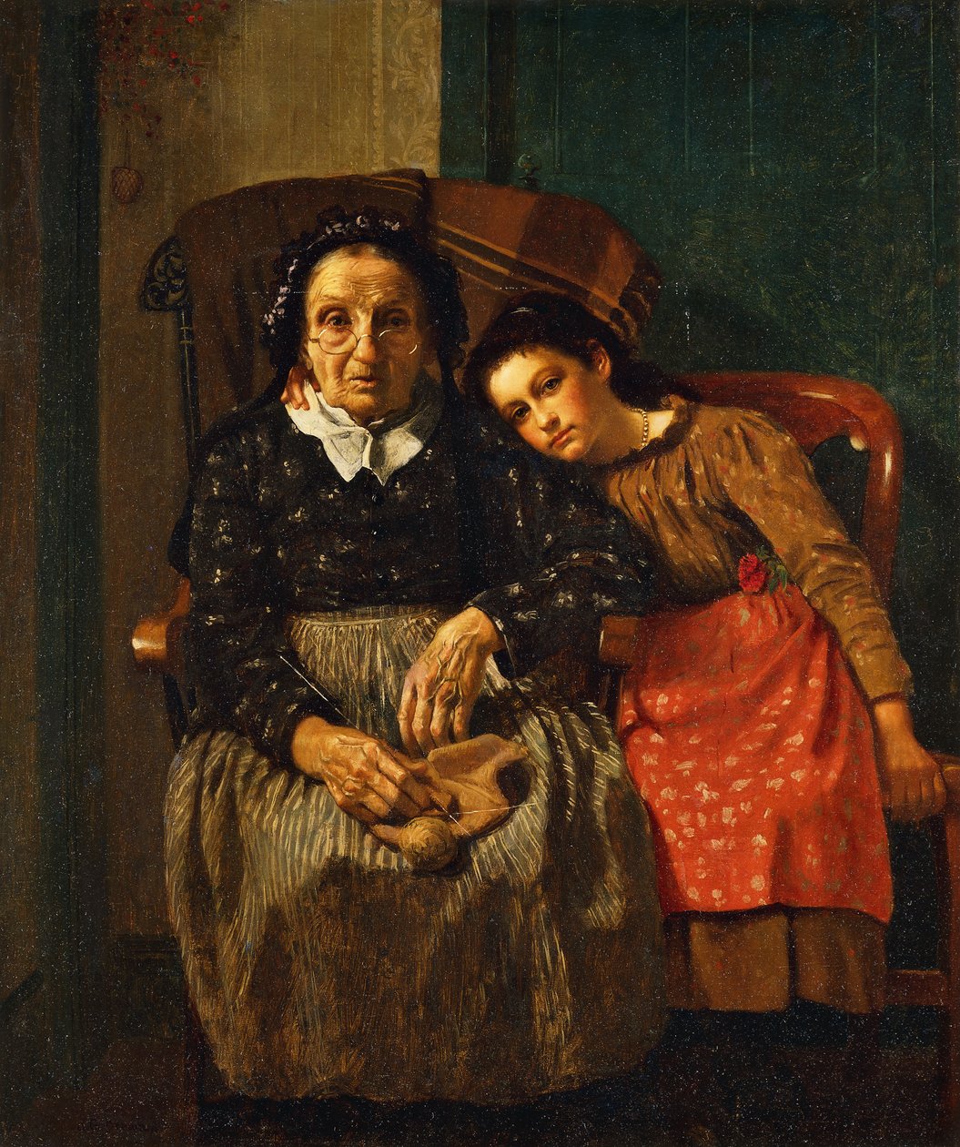 Ulubieniec Babci, autorstwa John George Brown