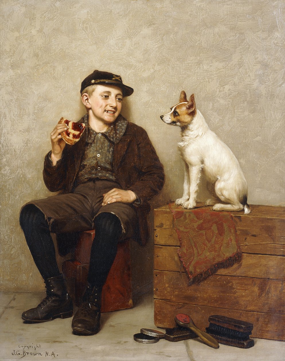 Podzielę się z tobą, autorstwa John George Brown