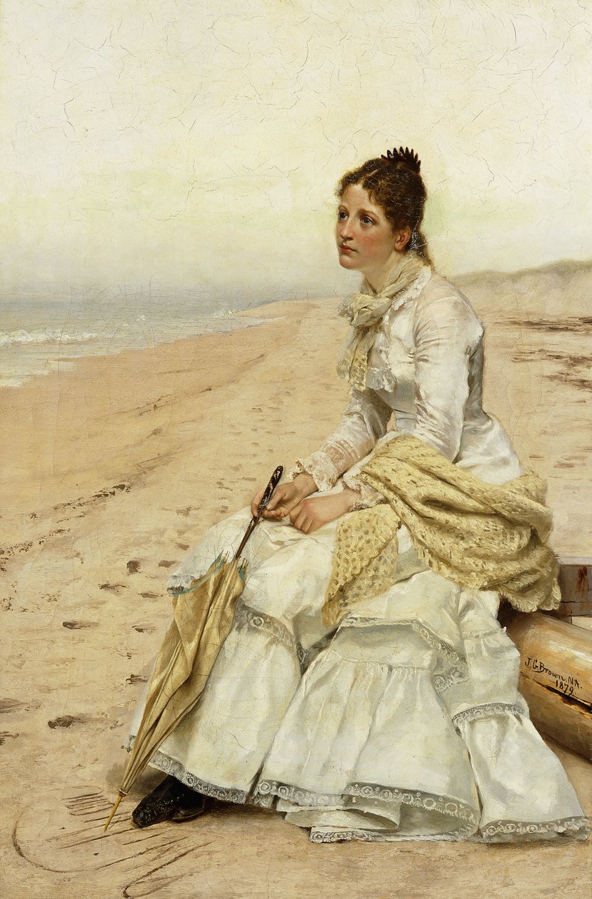 Tęsknota za Williamem, 1879 autorstwa John George Brown