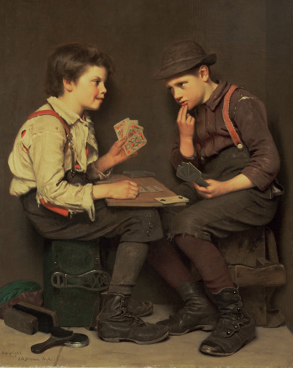 Mały Joker autorstwa John George Brown