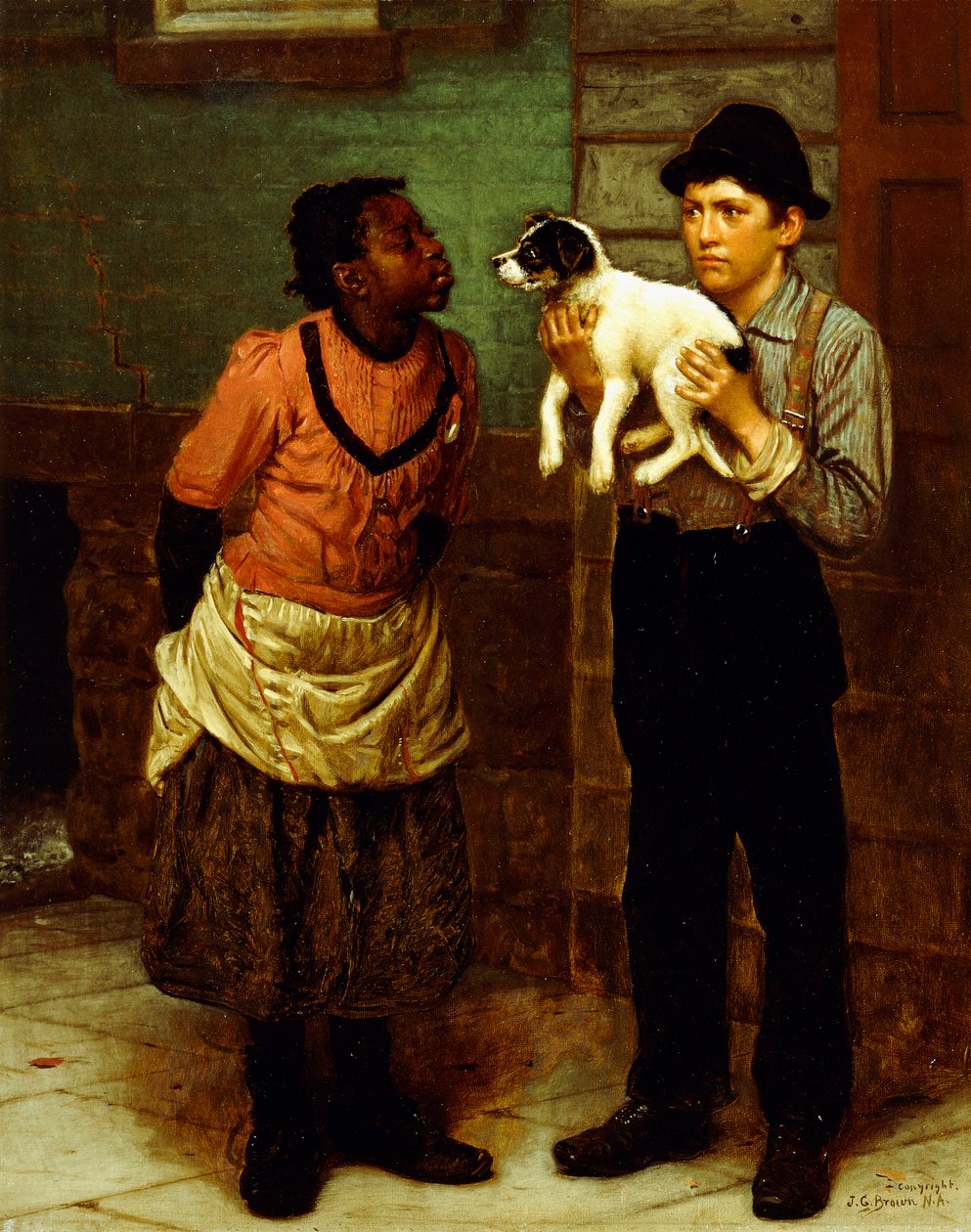 Nowe Szczenię, autorstwa John George Brown