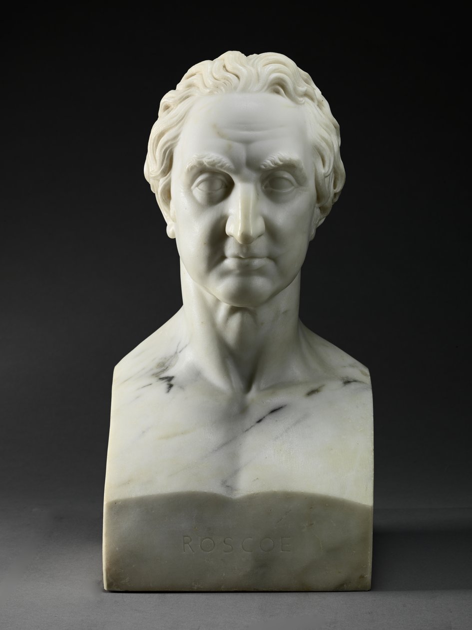 William Roscoe (1753-1831) 1819 (marmur) autorstwa John Gibson