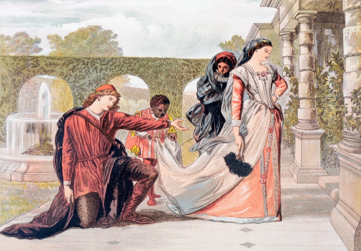 „Odejdź, odejdź, śmierć”, 1890 autorstwa John Gilbert