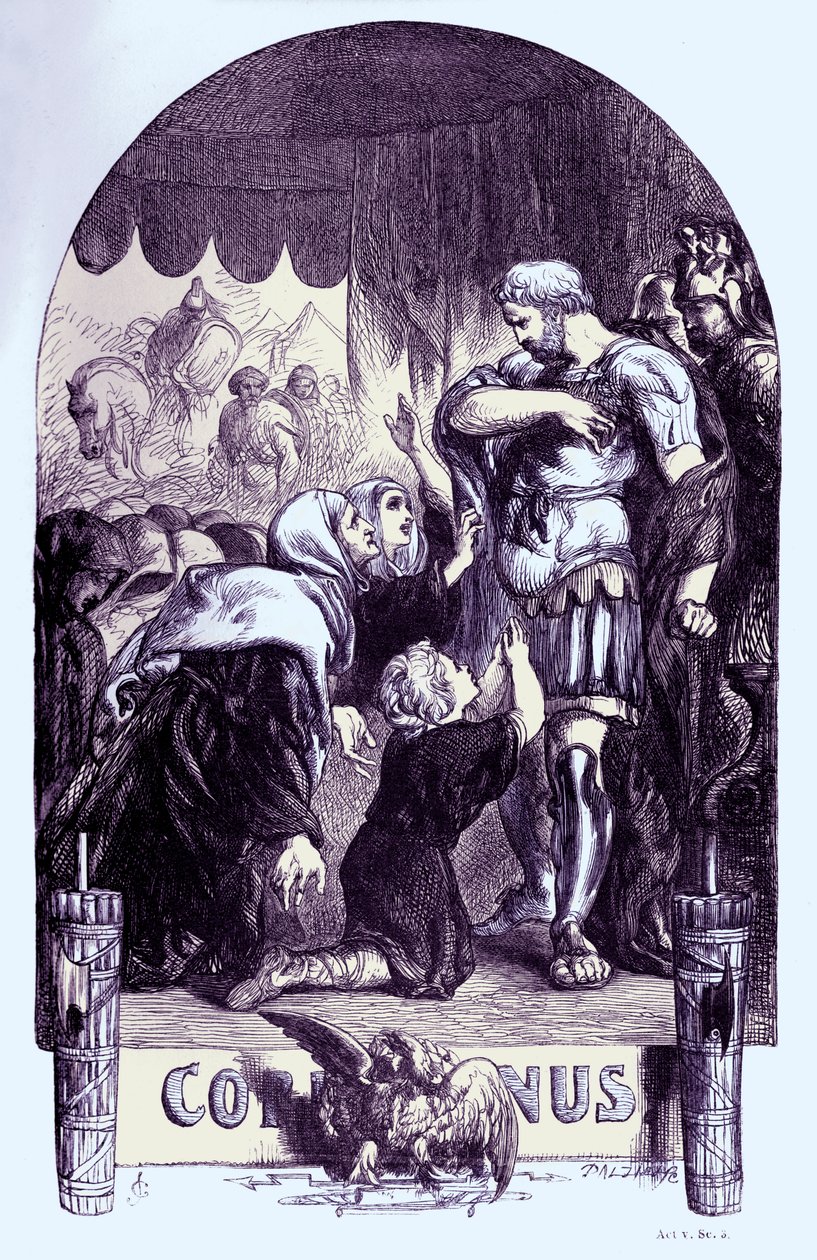 Coriolanus autorstwa John Gilbert