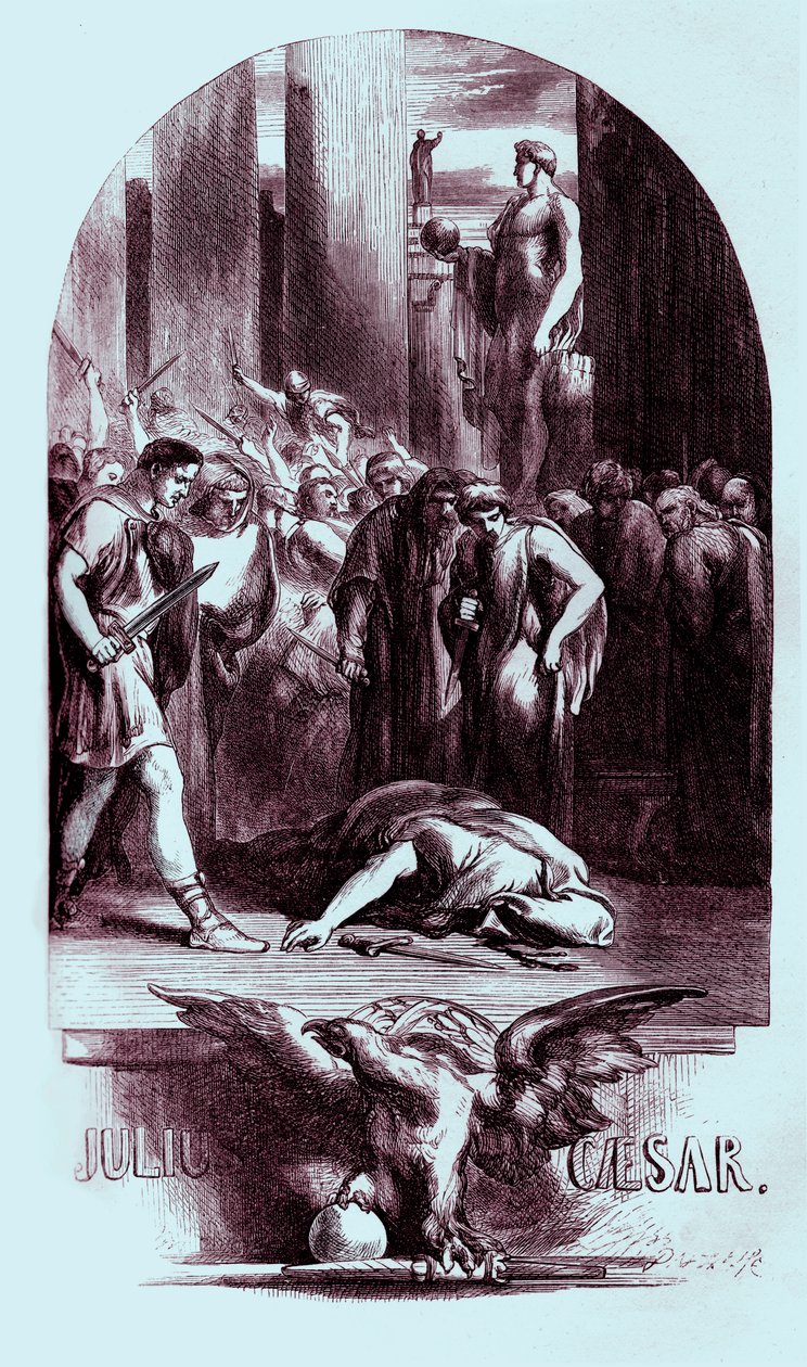 Juliusz Cezar autorstwa John Gilbert