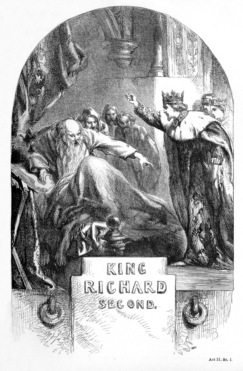 Król Ryszard II autorstwa John Gilbert