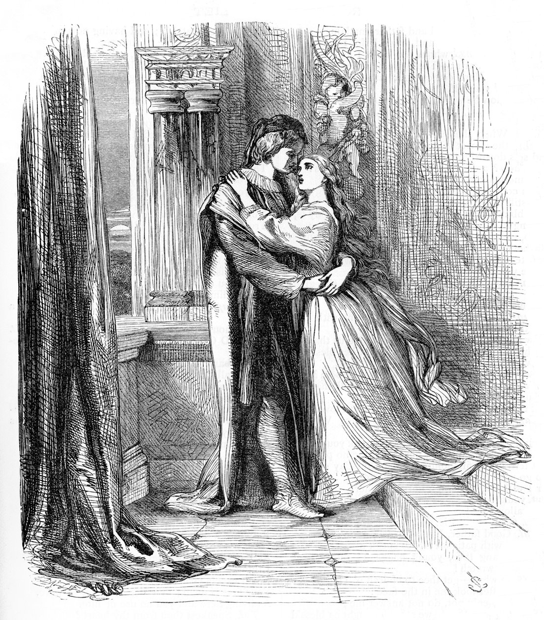 „Romeo i Julia” Williama Szekspira autorstwa John Gilbert