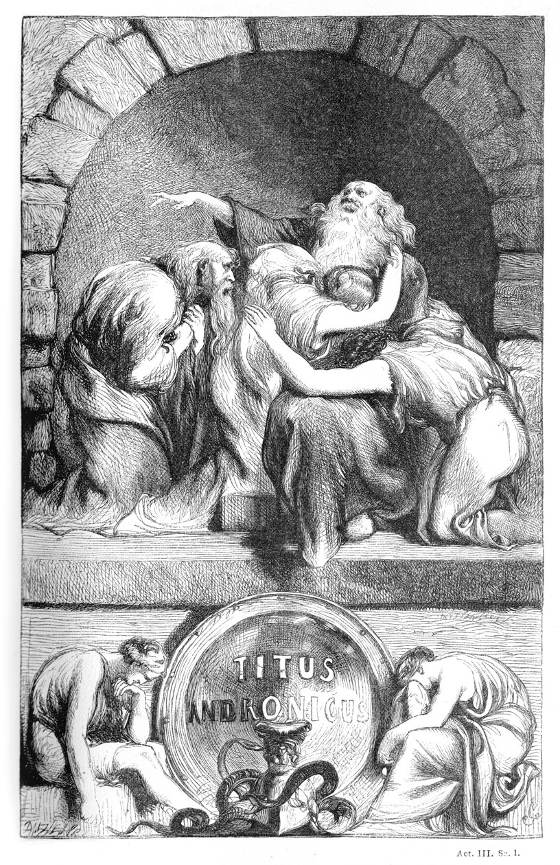 Tytus Andronikus autorstwa John Gilbert