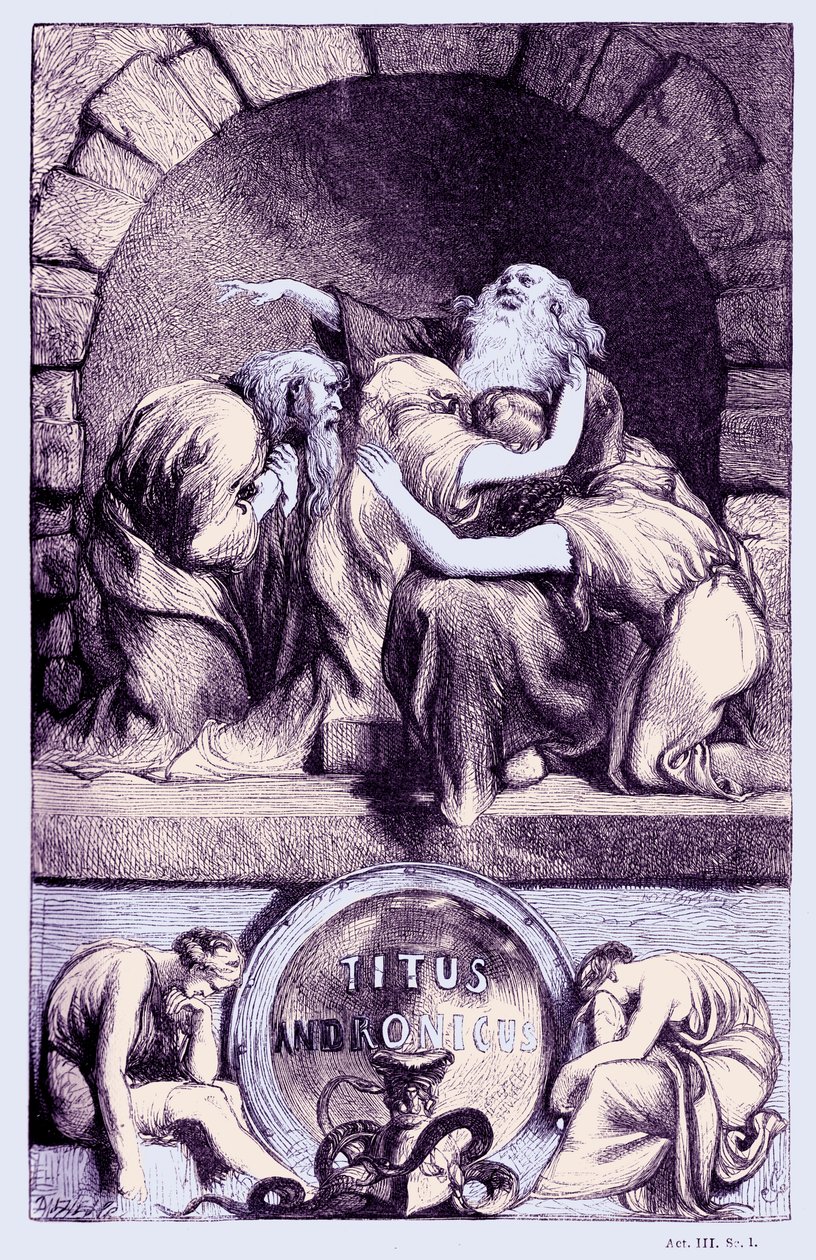 Tytus Andronikus autorstwa John Gilbert