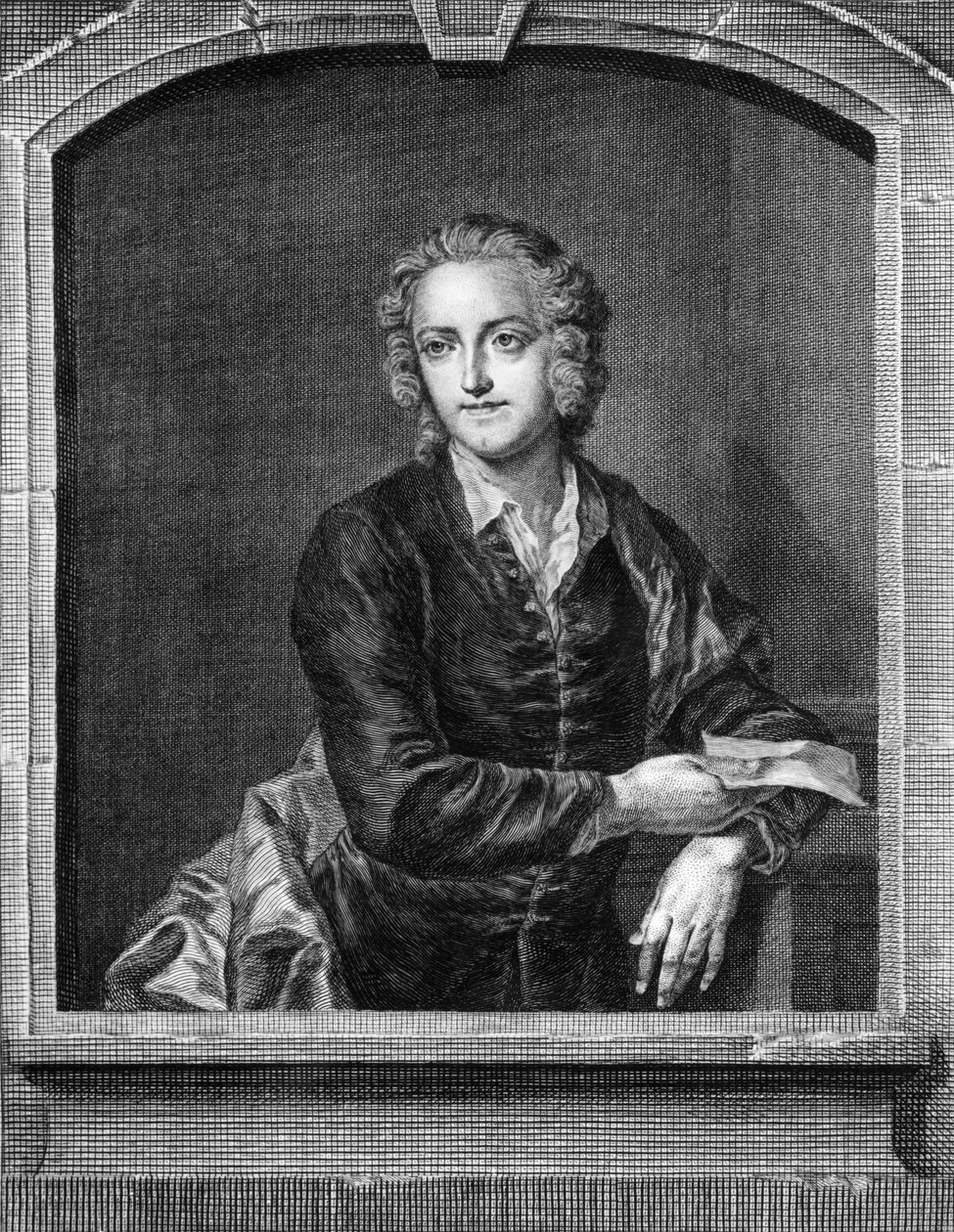 Portret Thomasa Graya (1716-71) autorstwa John Giles Burckhardt