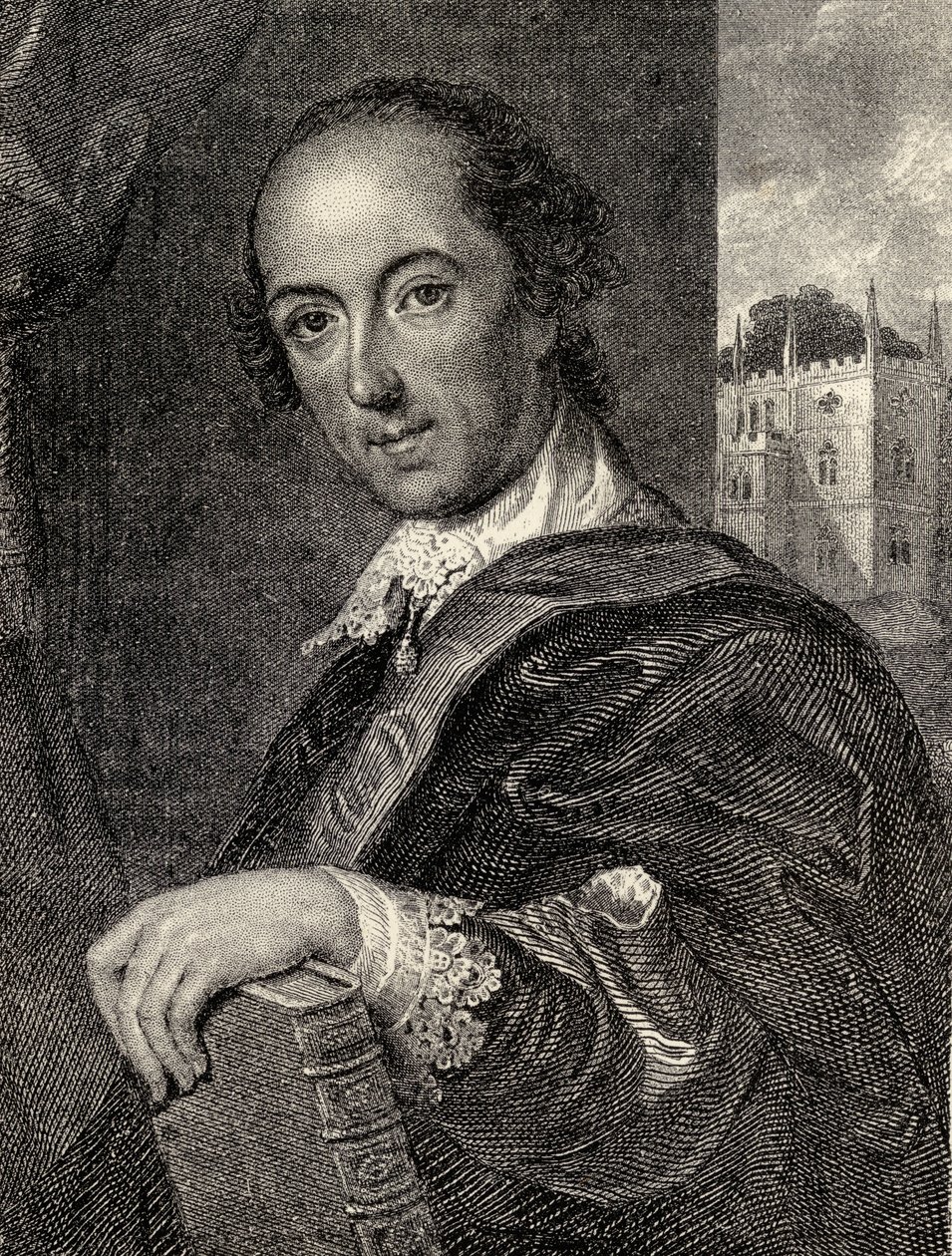Horace Walpole, ilustracja z „Pamiętników wybitnych Etonian” Sir Edwarda Creasy