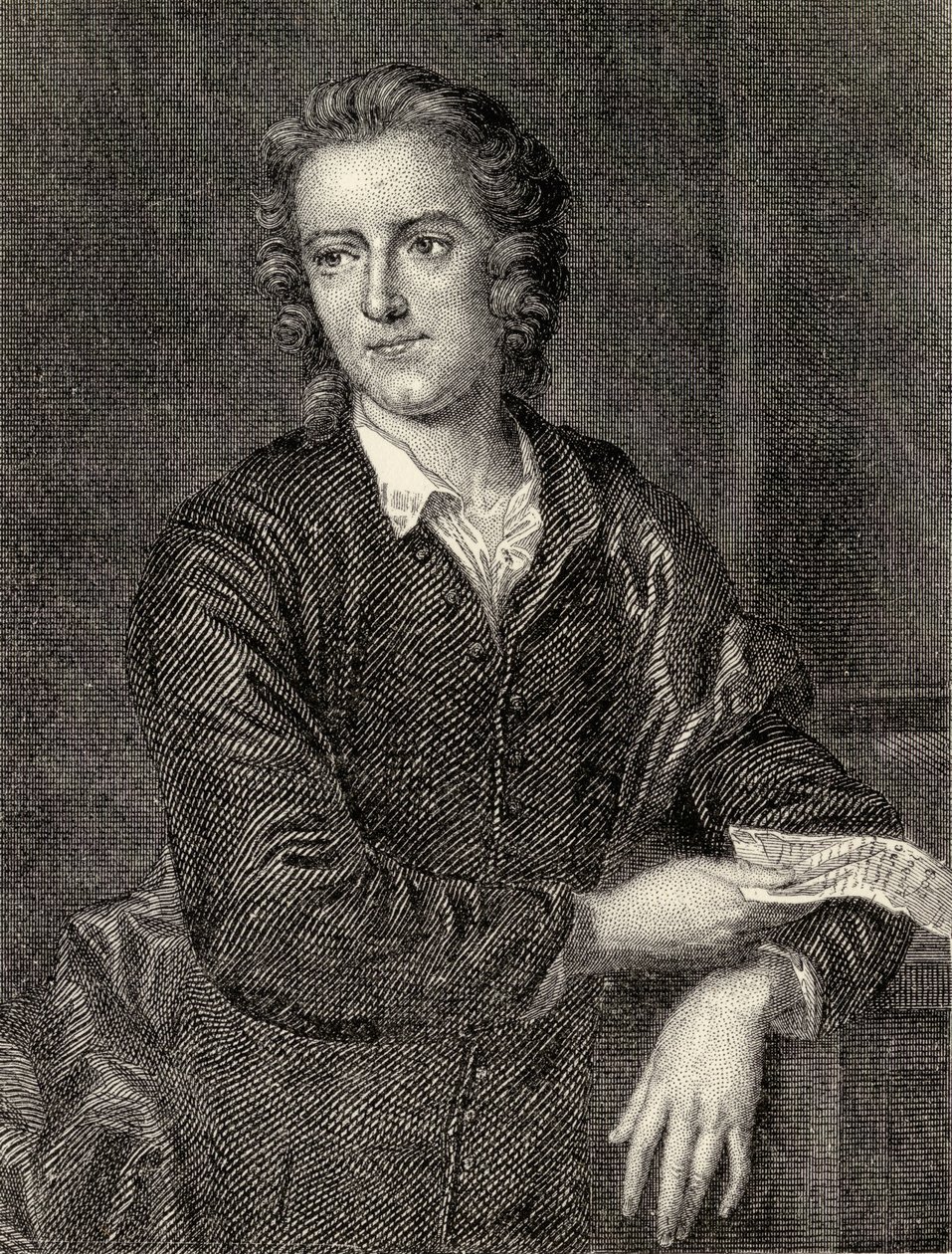 Thomas Gray, ilustracja z „Memoirs of Eminent Etonians” Sir Edwarda Creasy
