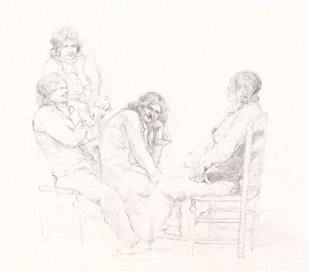 Żeglarze morscy autorstwa John Glover