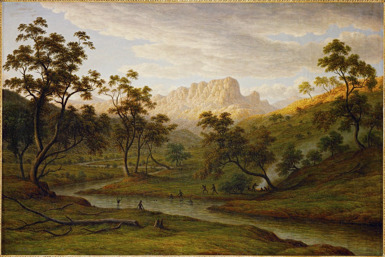 Zachód słońca w Ben Lomond, Tasmania ... autorstwa John Glover