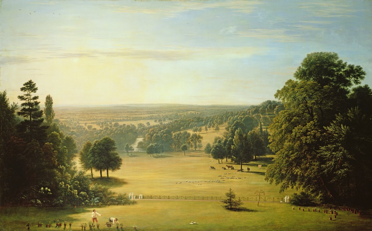 Widok z willi Lorda Northwicka w Harrow on the Hill autorstwa John Glover