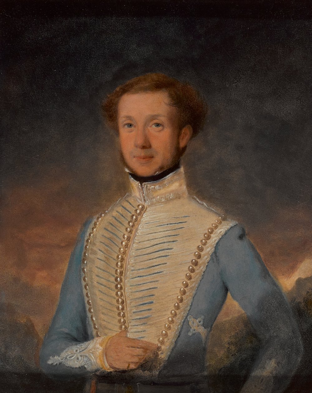 Porucznik Henry Briggs, 2. Pułk Lekkiej Kawalerii Madrasu, ok. 1832 r autorstwa John Godwin Williams