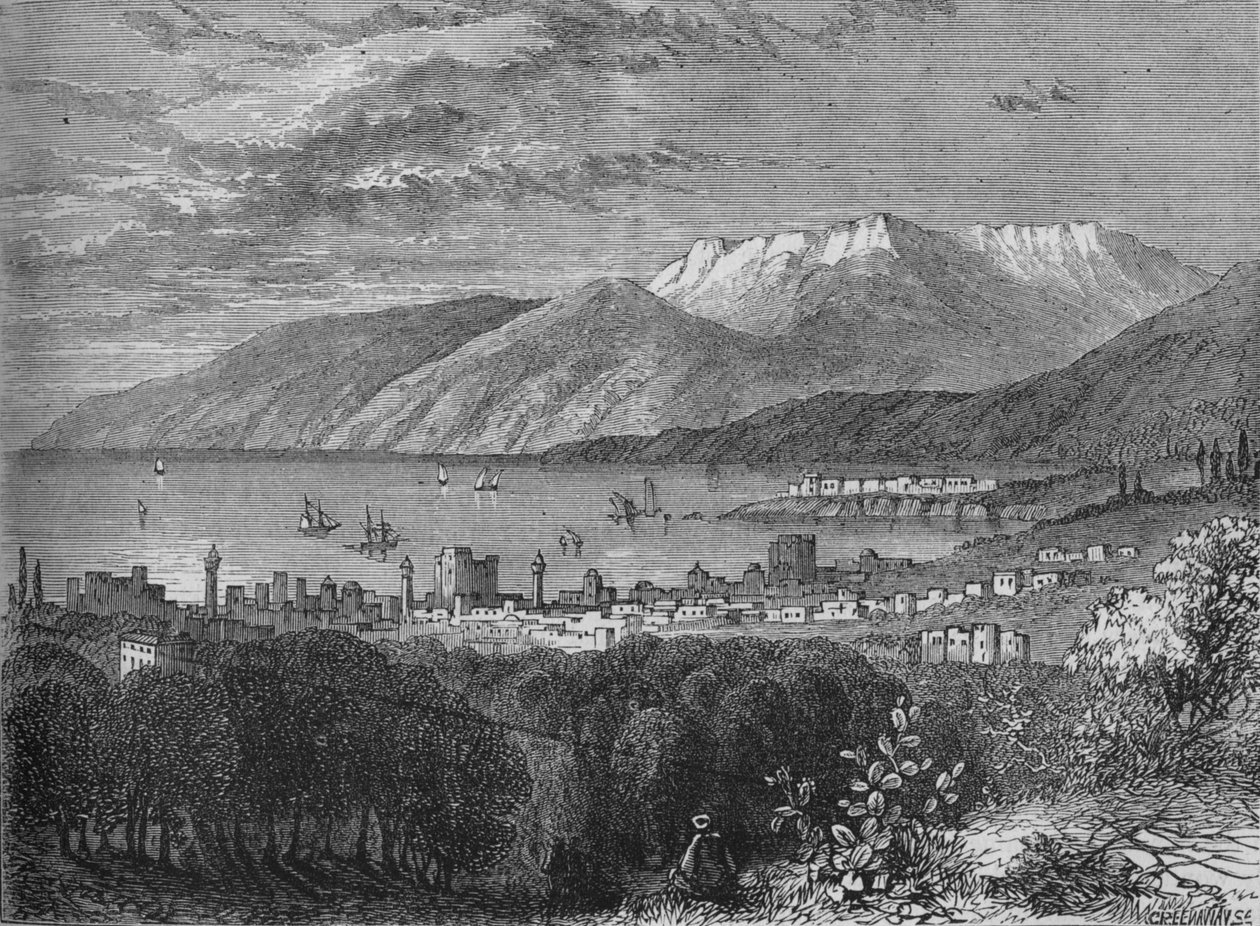 Bejrut, ok. 1880 r autorstwa John Greenaway