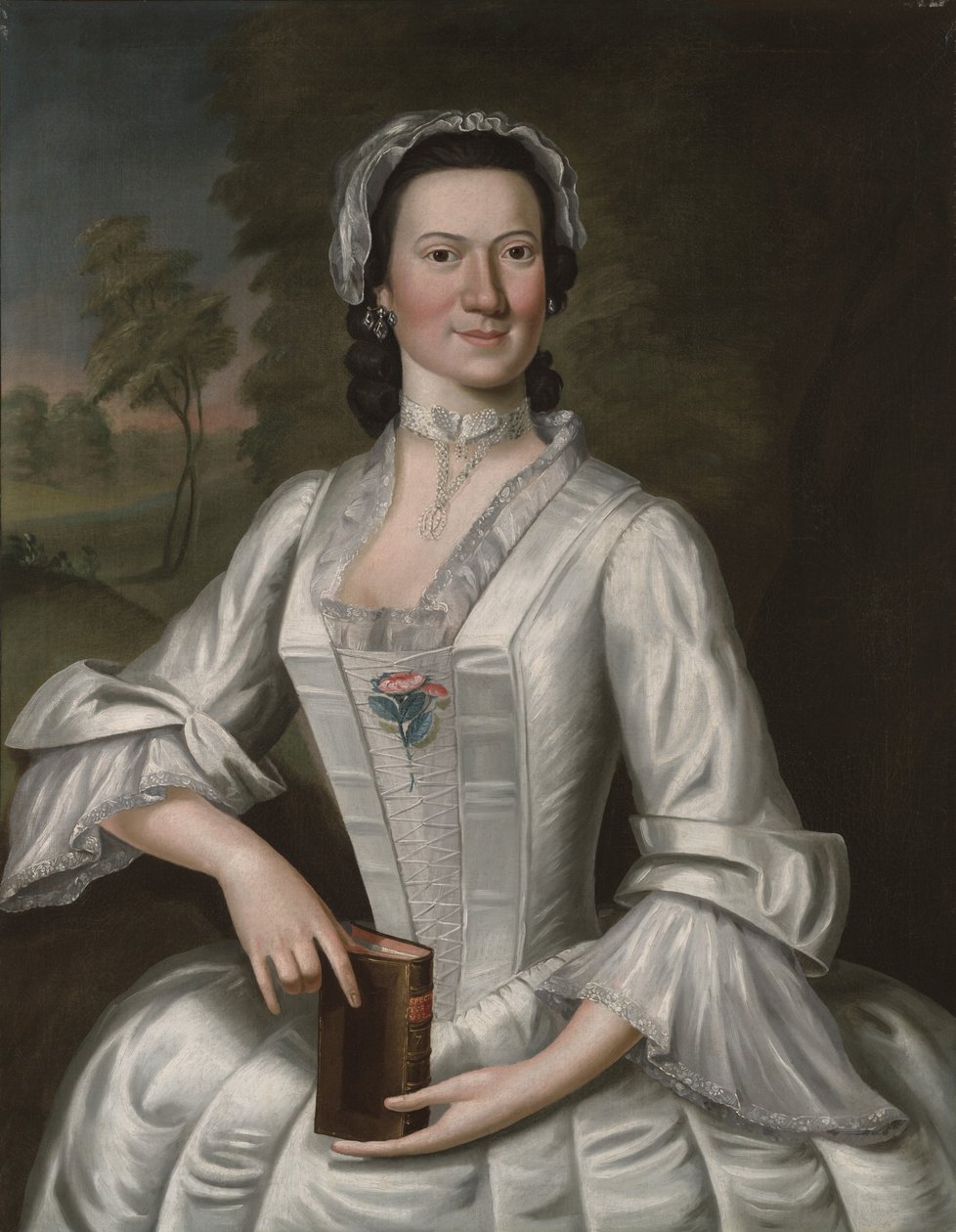 Elżbieta Moffatt Sherburne, ok. 1750 autorstwa John Greenwood