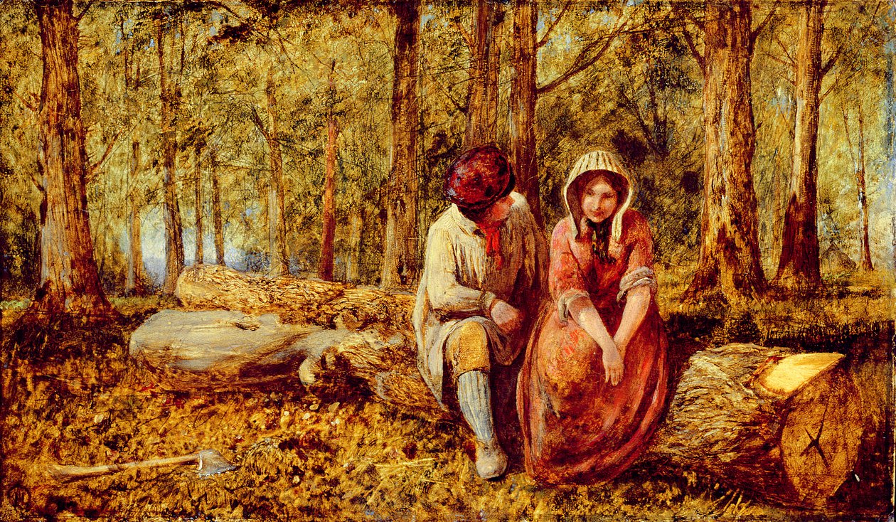 Zaloty leśnika autorstwa John H. Dell
