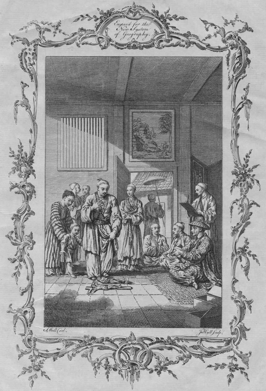Akt deptania wizerunków Zbawiciela i Matki Boskiej, 1765 autorstwa John Hall
