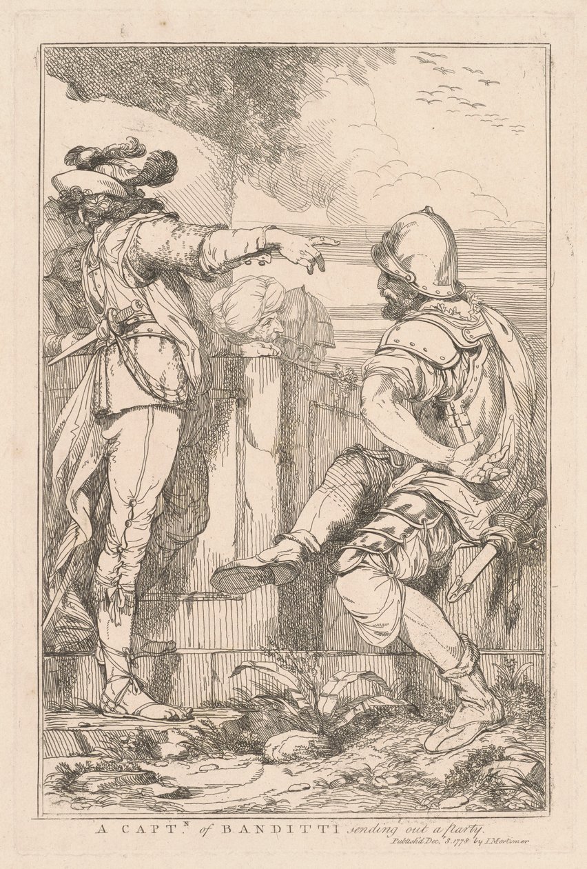 Kapitan Banditti autorstwa John Hamilton Mortimer