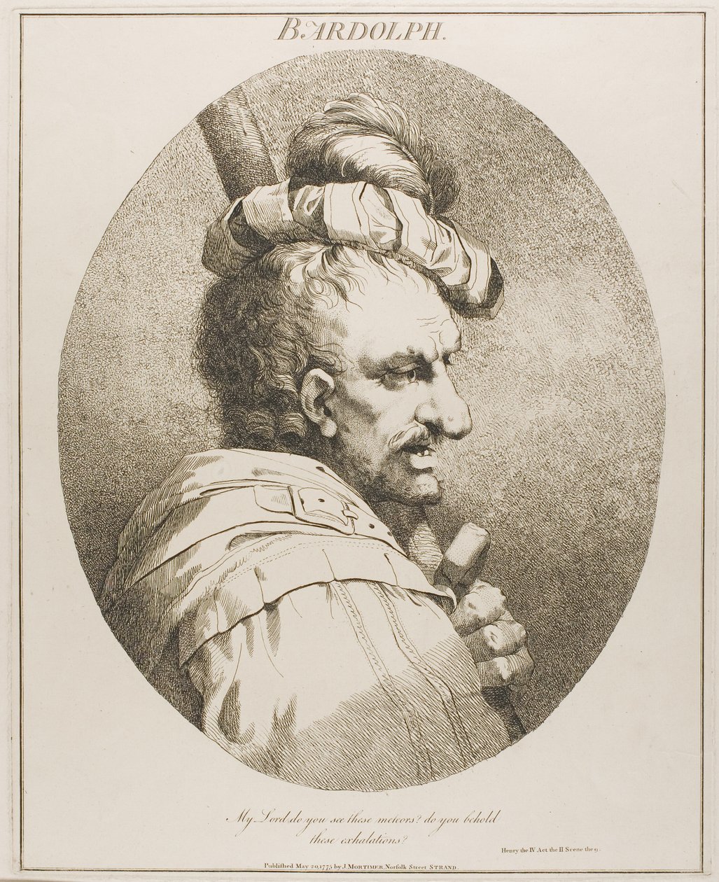 Bardolf autorstwa John Hamilton Mortimer