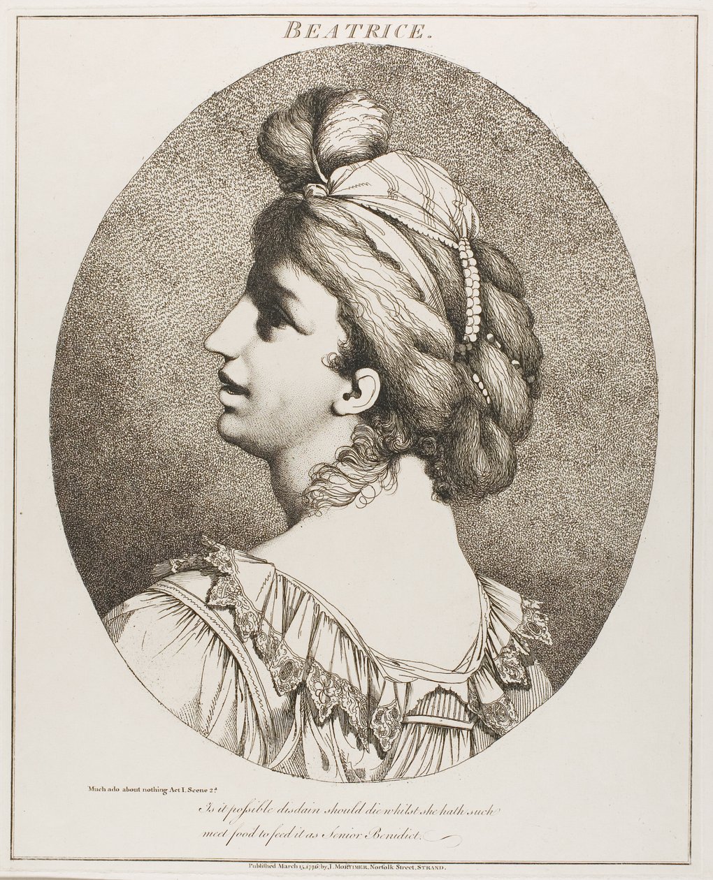 Beatrice autorstwa John Hamilton Mortimer